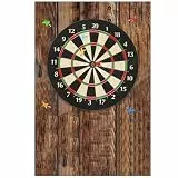 KEAGAN Holzmaserung Dartscheibe Wandschutz Surround Wandschutz Filz Wandschutz Dart Selbstklebend Gespleißt Wand Surround Board Dartscheibe Backing Filz Wandfliesen Kork Board