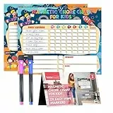 Magnetische Belohnungstafeln für Kinder mit 2 Stiften, Aufgabenbrett für Familie, magnetische Aufgabendiagramm für Kinder, Verhaltenstabelle für Kinder, Aufgabendiagramm für Familie,