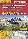 3D-Wanderkarte Sextner und Pragser Dolomiten: Cartina escursionistica 3D Dolomiti di Sesto e Braies (Kombinierte Sommer-Wanderkarten Südtirol) ... Topografische Karte + 3D-Panoramakarte)