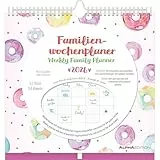 Familien Wochenkalender Dots 2026 - Familien-Timer - Termin-Planer - Kinder-Kalender - Familien-Kalender - 30,5x30,5