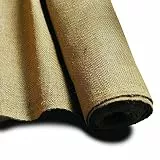 NOOR Jute-Zuschnitt Schwer 0,9 x 5 m I Premium Juterolle zum Adventskalender selber basteln, als Deko-Material oder als Frostschutz für Pflanzen I Jute-Winterschutz für Topf- und Kübelpflanzen I Natur