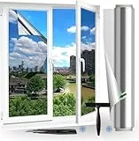UV Schutzfolie (Silber 60X200cm)| Spiegelfolie Fenster Hitzeschutz | Sonnenschutzfolie Fenster innen oder außen | Spiegelfolie Selbstklebend Rückstandslose | Fensterfolie Sonnenschutz Hitzeschutz
