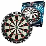 Harrows Dart Board Pro Matchplay 2 I Dartscheibe, offizielle Größe, Dartscheibe mit ultradünnem Messerdraht für maximale Punktzahl, kompatibel mit Dartscheibenständer, Dartscheibenbeleuchtung