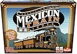 Goliath - Mexican Train, Domino Spiel ab 6 Jahren, Brettspiel für 1 – 8 Spieler, Gesellschaftsspiel mit Dominosteinen