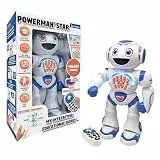 Lexibook, Powerman® Star ROB85EN Roboter mit Fernbedienung, sprechender Roboter, STEM, programmierbar für Kinder ab 4 Jahren