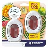 Febreze Bad Lufterfrischer Lenor Tropische Früchte Duo, Duftstecker zur kontinuierlichen Geruchsbekämpfung und -verhinderung