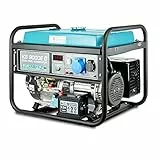 LPG/Benzin-Generator K&S Könner&Söhnen KS 9000E G der DUAL FUEL,notstromaggregat 6500 W,Hand-/Elektroanlass,1x16A, 1х32 (230 V),12V stromerzeuger mit (AVR),stromaggregat, Kurzschlussschutz
