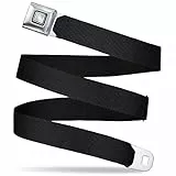 Buckle-Down Unisex-Erwachsene Seatbelt Belt Starburst Black Regular Gürtel, 1.5' Wide-Fits Pant Size 24-38