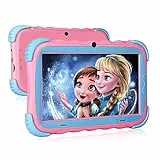 Wainyok Kinder Tablet, 7 Zoll IPS Display Kids Tablet, 2GB RAM+ 16GB ROM, Quad Core, Kindersicherung, WiFi Kamera Bluetooth & Kids-Proof Case Android 11 Kleinkind Tablet