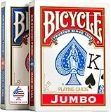US Playing Card 1004949 - Bicycle Rider Back Jumbo Index, Kartenspiel, 2 Pack