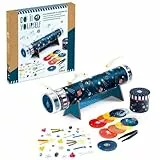 DJECO - DIY Kaleidoskop zum Zusammenbauen von Weltraumtauchen, Formen und Farben, S (DJ07922)