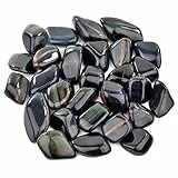 Falkenauge Trommelsteine Ø ca. 30 – 50 mm Edelsteine Heilsteine Wassersteine Glückssteine - Schätze der Natur (Packung Nr. 1 mit 25 g)