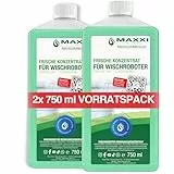 Maxxi Clean |2x 750 ml Bodenreiniger mit Frische-Duft | geeignet für alle Wischroboter | Universal Reiniger Konzentrat | Wischflüssigkeit für Boden, Parkett, Fliesen | Saugwischer-Reinigungsmittel