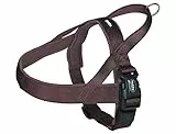 Nobby Norwegergeschirr Classic Preno, braun/braun L: 50-64 cm + 42 cm, B: 25/35 mm, 1 Stück