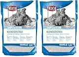 Trixie Simple-n-Clean Silikat-Kleintierstreu, 1 Liter, 400 g (2er Pack)