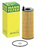 MANN-FILTER HU 721/5 x Ölfilter - für Pkw + Transporter