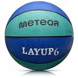 meteor Layup Basketball, Blau, Größe #6