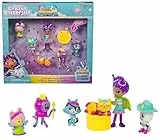 Gabby's Dollhouse, Party-Figuren Geschenkset, Party Gabby mit 6 Katzen-Figuren im festlichen Outfit, ab 3 Jahren