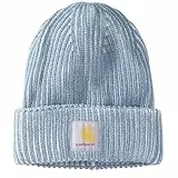 Carhartt Unisex - Erwachsene Rib Knit Acrylic Hat, Farbe:Thundercloud, Größe:one Size