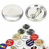 100 Stück 25mm Button Pins, DIY Abzeichen Set Leeres für handgefertigte Souvenirs Geschenke