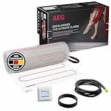 AEG elektrische Fußbodenheizung, Komplettset 4 m², 160 W/m², Basis Thermo Boden TBS TB 160/4 Set Plus, 205804