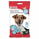 Beaphar - Dental Sticks für Hunde (kleiner als 10kg), Braunalge und grüner Tee, 7 Stk, 0.26 kg