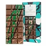CHOCOLISSIMO - Dubai Vollmilchschokolade, Dubai-Schokolade, Edles Schokoladengeschenk für besondere Anlässe, Luxuriöse Belgische Schokolade, Schokoladengeschenk, Feinkost Geschenk, Geschenke für Frau