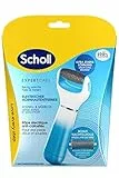 Scholl Expert Care, Hornhaut Entfernung für seidig weiche Füße,elektrischer Hornhautentferner schnell & Mühelos (mit Meeresmineralien Rolle für präzise Ergebnisse,1 Gerät inkl. Rolle)1 Stück(1er Pack)