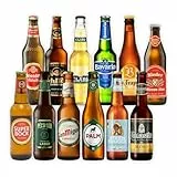 Kalea | Bier-Probierset | 12x 0,33l | 12 unterschiedliche Bierspezialitäten aus verschiedenen Ländern (Probierset International)