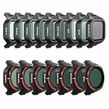 Freewell Mega 16er-Pack Filter-Set für DJI Mini 5 Pro mit UV, ND, ND/PL, LPR, Glow Mist, 10-Stop ND1000, CPL, Dunstreduzierung, Kinofilterset für Luftaufnahmen