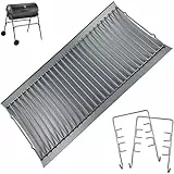 WELL GRILL BBQ Aschekasten Anzündkamin Auffangwanne Feuerrost für Chargriller Charcoal Grill E1224, 1224, 1324, 2121, 2222, 2727, 2828, 200048 und Charbroil 17302056 (68,6 x 33 cm)