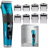 BaByliss Japanese Steel Haarschneider – Lithium-Akku, 160 Minuten Laufzeit, 3 Stunden volle Ladezeit, inklusive Hartschalenkoffer, Schwarz, E990E