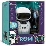 Science4you ROMI Intelligenter Roboter: Fernbedienbarer Roboter für Kinder mit LED-Augen, Musik und Vier Modi, Interaktives Spielzeug, Originelles Geschenk für Jungen und Mädchen ab 6 7 8 9 10+ Jahren