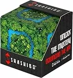 Shashibo Formwechsel-Box – Preisgekrönter, patentierter Zappelwürfel mit 36 Seltenerdmagneten – lässt Sich in über 100 Formen verwandeln (Jungle)