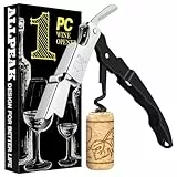 Allpeak Kellnermesser Korkenzieher Wein Weinöffner - 1PC Vielseitig Korkenzieher Weinflaschenöffner Wine Opener Bottle Opener Wein öffner, Küche, Kochen & Backen Barzubehör Kellnermesser - Schwarz