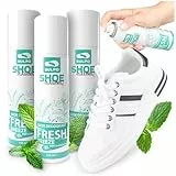 SULPO Shoe Clinic Schuhdeo - Schuhdeo Gegen Geruch - Schuhspray Geruchsstop - Schuh Geruchsentferner - Gegen Geruche - mit Silber - Minze und Grüntee Duft 150ml