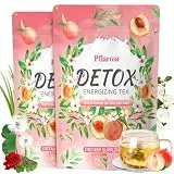Detox Tee zum Abnehmen – Bio Entgiftungstee 56 Tage Kur zur Stoffwechselanregung