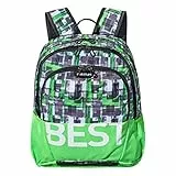 Bestlife Life TASKU Rucksack, 41 cm, 35L, Grün/Schwarz