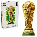 LEGO Editions Sports Offizieller Pokal der FIFA Fußball-Weltmeisterschaft - 3D DIY Modell mit sammelbarer Minifigur - Fußball Geschenk für Jungen & Mädchen ab 12 Jahren und Erwachsene Fans - 43020