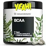 BCAA – 360 kleine Kapseln – essenzielle Aminosäuren – Leucin, Isoleucin & Valin – hoch bioverfügbares 2:1:1-Verhältnis – vegan, hochdosiert, ohne unnötige Zusätze – in Deutschland produziert
