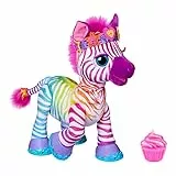 furReal Zenya, Mein Regenbogen-Zebra, interaktives Tierchen Spielzeug für Mädchen und Jungen ab 4 Jahren