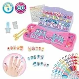 Aquabeads, Nagelstudio Starter Set, 35027, Wasserperlen, Fingernägelset, Bastelset für Kinder ab 4 Jahren, ohne Bügeln oder Kleben