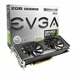 EVGA 02G-P4-2765-KR NVIDIA GTX 760 Grafikkarte (PCI-e, 2GB GDDR5 Speicher, 2X DVI, HDMI, DisplayPort, 1 GPU)