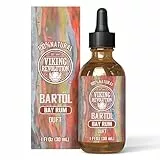 Viking Revolution - Bartöl - Macht Weich, Schützt und Stärkt - Natürliches Argan- und Jojobaöl - Bartöl Herren - Geschenke Für Männer - Bay Rum - 30 ml