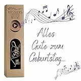 KSSLER LIKE A KISS SINGENDER WEIN zum GEBURTSTAG - ein Cuvee rose mit eigenem Geburtstags-Lied - im nachhaltigen Geschenkkarton - das ideale Weingeschenk!