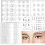 3271Stück Selbstklebend Silberne Strasss Aufkleber Glitzersteine Größe Mixed Selbstklebende Strasssteine Runde Schmucksteine Glitzer für DIY Fingernagel Dekorationen Klar Halloween Weihnachten