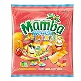 Mamba Beach Mix – 1 x 160g – Fruchtige Kaubonbons mit Mamba Beach Surfer, Mamba Beach Sticks & Mamba Beach Bites – Fruchtgummi Mix einzeln verpackt