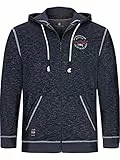 Jan Vanderstorm Herren Sweatjacke Jokora blau, 2XL (XXL) - 60/62