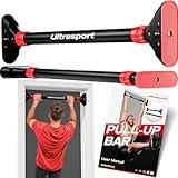 Ultrasport Klimmzugstange Türrahmen zum Einhängen ohne Bohren bis 200 kg - Pull-Up Bar, Klimmzugstange Tür, Türreck für Klimmzüge, Klimmzugstangen