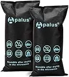 Apalus Luftentfeuchter Auto Wiederverwendbar, Entfeuchter-Kissen für Beschlagene Autoscheiben, Auto-Winter-Zubehör für Wohnmobile, Garage, Wohnung, Bad, Schrank, 1x Antirutschmatte, 2x1kg